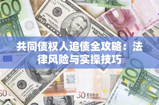 武汉共同债权人追债全攻略：法律风险与实操技巧