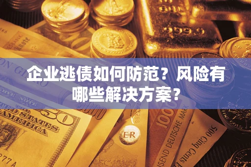 武汉企业逃债如何防范？风险有哪些解决方案？
