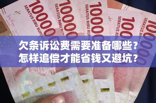 武汉欠条诉讼费需要准备哪些？怎样追偿才能省钱又避坑？