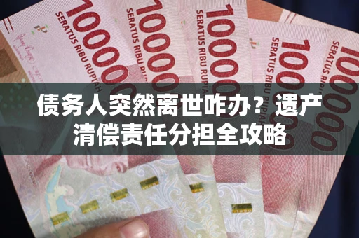 武汉债务人突然离世咋办？遗产清偿责任分担全攻略