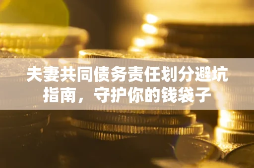 武汉夫妻共同债务责任划分避坑指南，守护你的钱袋子