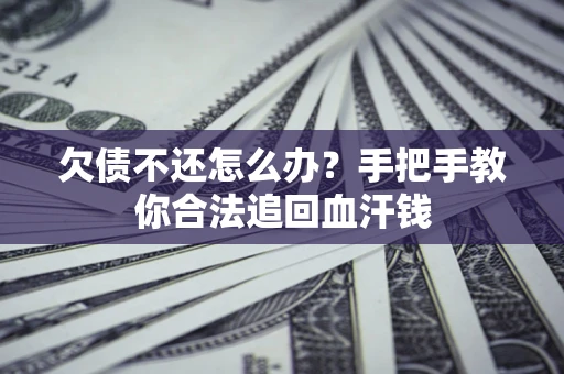 武汉欠债不还怎么办?手把手教你合法追回血汗钱 武汉欠债不还怎么办?手把手教你合法追回血汗钱