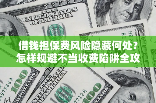 武汉借钱担保费风险隐藏何处？怎样规避不当收费陷阱全攻略！