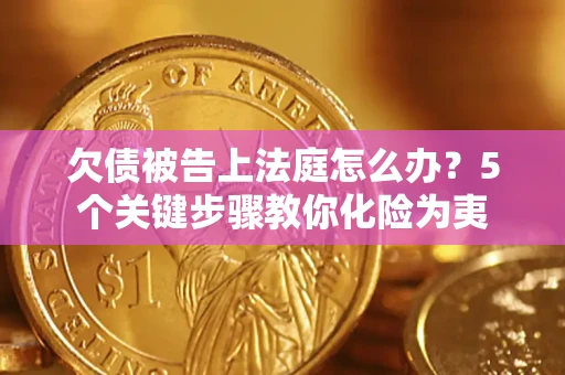 武汉欠债被告上法庭怎么办？5个关键步骤教你化险为夷